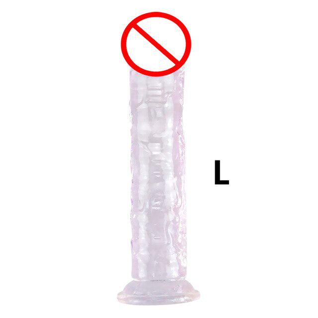 Realistic Dildo With Super Strong Suction Cup Erotic Jelly Dildo Sex Toys for Woman Artificial Penis