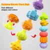 Montessori Shape Blocks Sorting Game for Baby Sensory Cube Colorful Blocks Educational Learning Toys Newborn Gift 0-12 Months