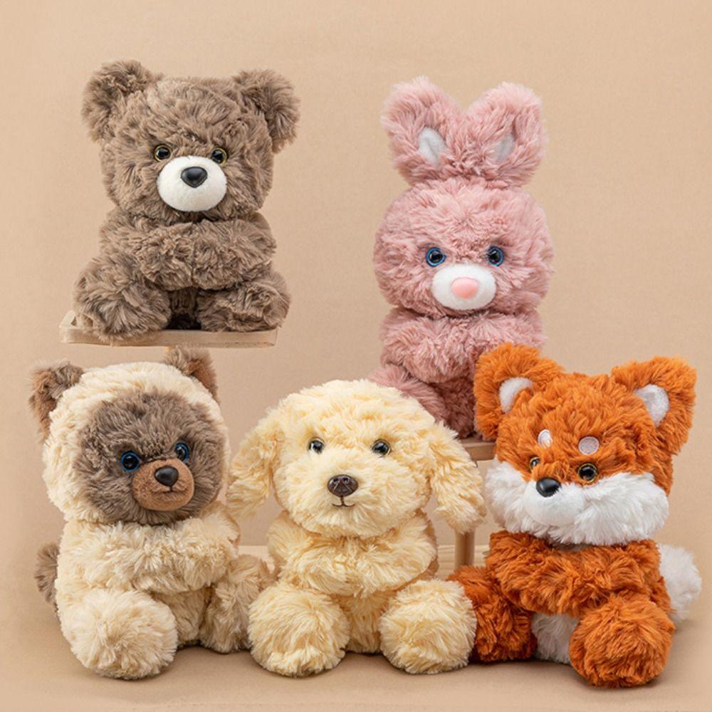 Pillow Nap Chicken Simulation Pig Little Bear Pp Cotton Raccoon Lifelike Stuffed Animal Elephant Home Decor