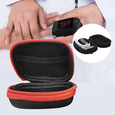Pulsioxímetro de Dedo Bolsa de Transporte Protectora a Prueba de Golpes para Viaje Estuche Bolsa de Almacenamiento
