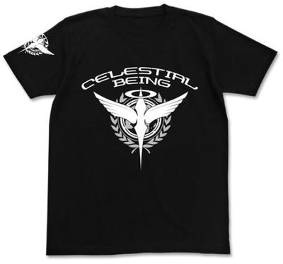 Mobile Suit Gundam 00 Celestial Being Schwarzes T-Shirt Größe M