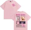 Bad Gyal Bikini Badness Tour 2025 Graphic T-shirts Men Women Fashion Aesthetic Short Sleeve T Shirts Comfort 100% Cotton T Shirt