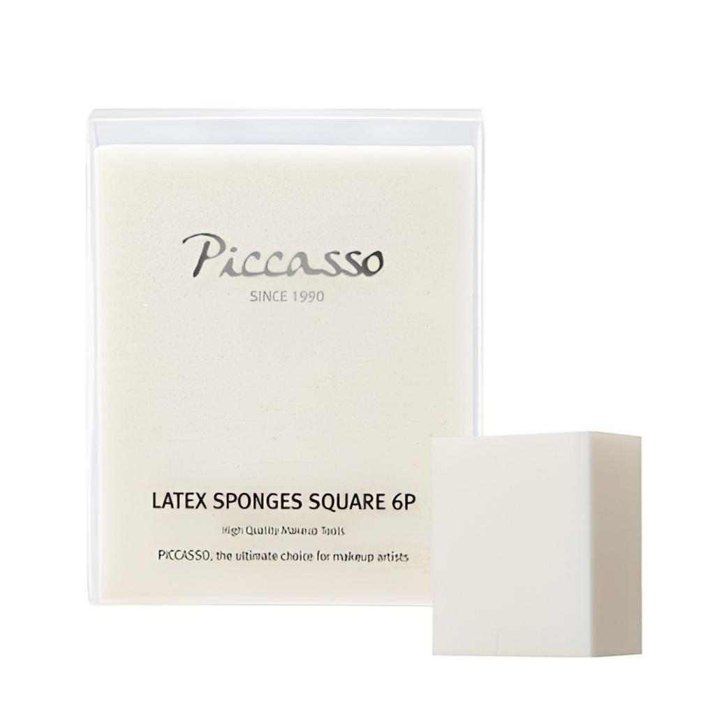 PICASSO Latex Square Sponge 6P (+ Square Sponge Case)