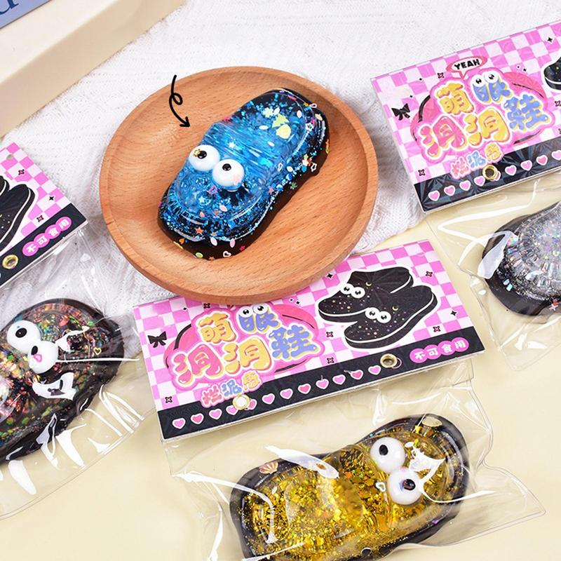 

Cartoon Big Eyes Shoes Squeeze Toy Soft Toys Cute Slow Rebound Stress Relief Fidget Toys For Children Adults China Mainland