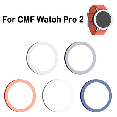 Nowa Metalowa Ramka Zegarka Wymienna Obudowa Pierścień Ochronny Akcesoria do Smartwatcha Ochraniacz Ekranu dla CMF Watch Pro 2