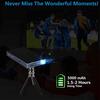 Mini DLP Projector Smart Pocket Video Projectors For Home Theater 1+8G Portable