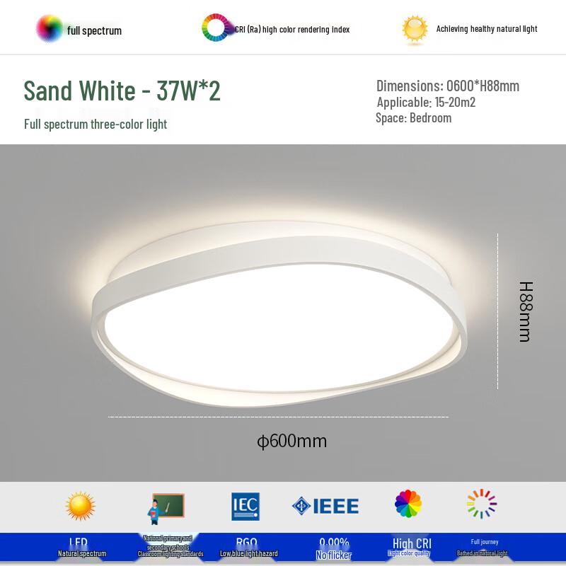NuFeng Full Spectrum LED Ceiling Light with Smart Dimming