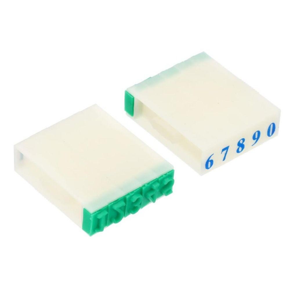 

Numeral 0-9 Number Stamps 2 Set Stamp Combination Set Card Birthday Party