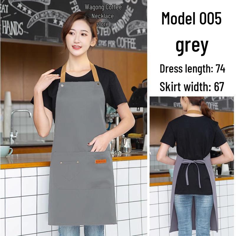 Waterproof and Stain-Resistant Catering Apron with Logo for Restaurants, Cafes, and Hotels