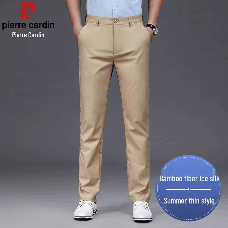 Pierre Cardin Men s Ice Silk Business Casual Pants 31