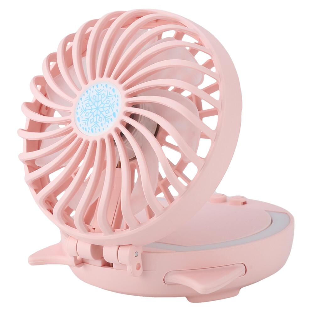 Handheld Fan with3-in-1Multi-Functional Design, Portable Mini Desk Fan, 3Levels of Wind Speed, Rechargeable Battery Operated, Ultra Low Noise for