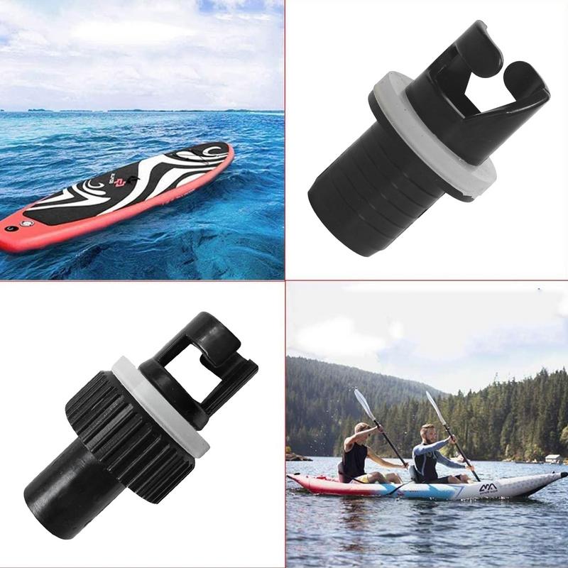 Inflatable Boat Kayak Air Valve Adapter Screw Hose Adapter Inflatable Boat Connector Air Valve Caps Water Sports Tools