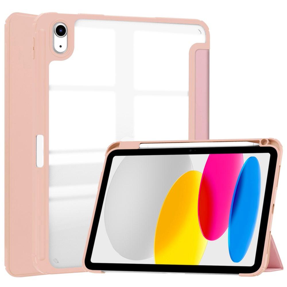 Case for iPad 11" 2025 A16 (11th gen.) / iPad 10.9" 2022 (10th gen.), Smartcase Hybrid, with stylus holder, light pink
