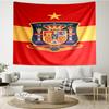 Spain Football Crest Tapestry Hanging for Bedroom,Livingroom, Playroom,Decor Art Room Wall Tapestry Holiday and Birthday Gifts