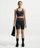Pro Seamless Dri-Fit High-Waisted 5-Inch Biker Shorts W - Dark Smoke Grey / If1211-070