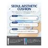 [Official] TROIAREUKE SEOUL Aesthetic Cushion Foundation Peptide Lecithin Adenosine Niacinamide Contains Moisturizing Coverage Bride Cushion