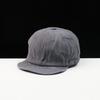 LOOKING4U On the Moment Band Stopper Cotton Short Cap C3 Gray