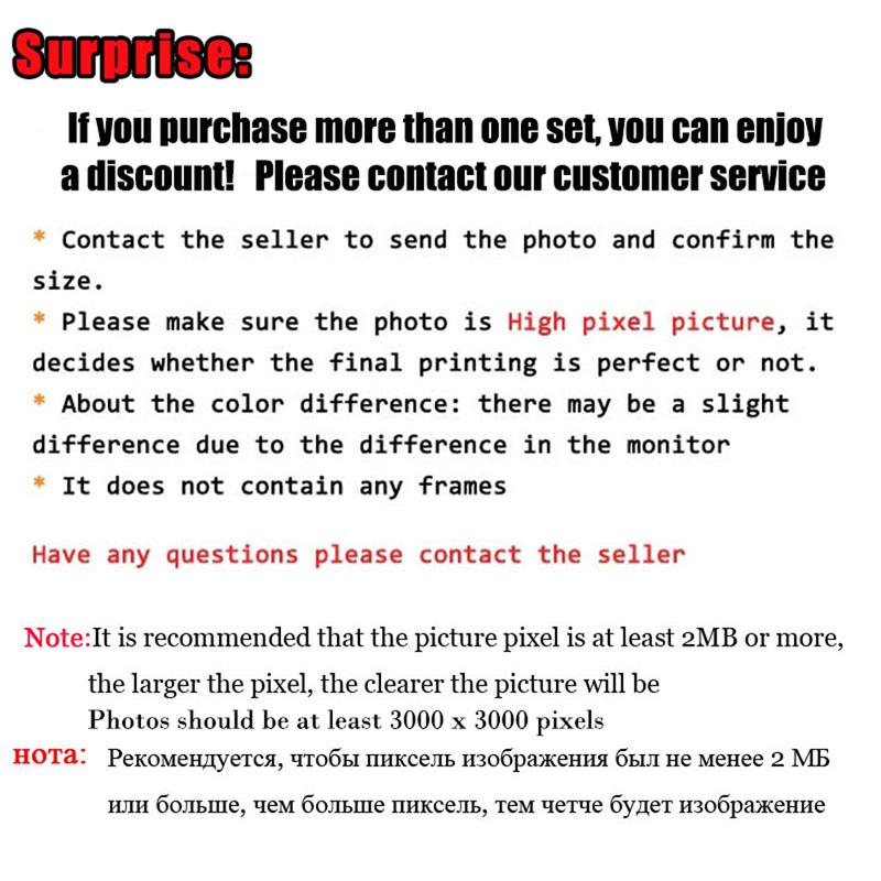 Personalized Custom Photo Canvas Paint Poster Home Decor Print Your Photos Canvas Art Photos,Pets,Wedding,Family For Festivals,Party,Themed Events