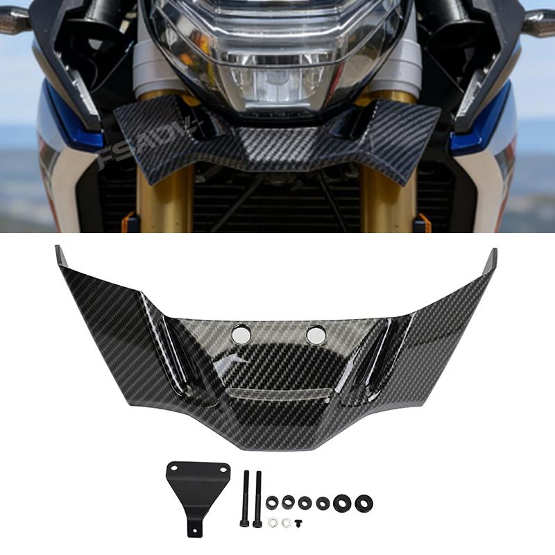 Downforce Naked Front Spoiler Alerones Aerodynamic Wing Deflector For BMW S1000R M1000R S1000 R M1000 R 2021 2022 2023 2024