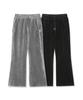 Vintril Women'S Velour Bootcut Sweatpants (Black)
