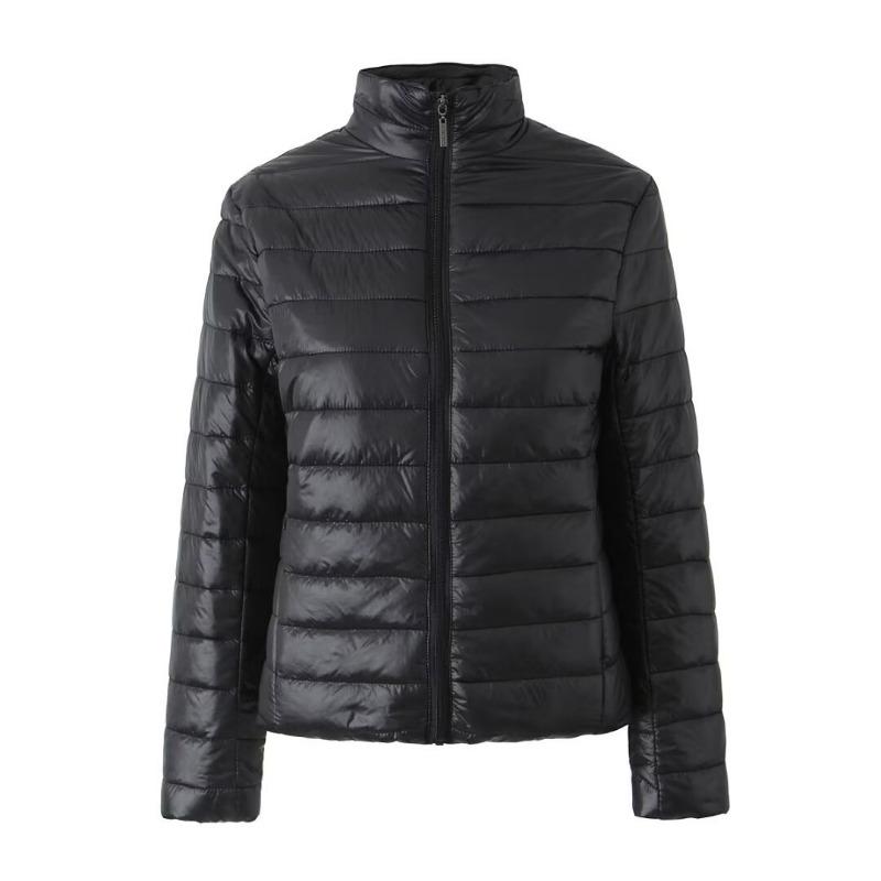 New stand-up collar waist thin cotton-padded clothes short women's cotton-padded clothes jacket to keep warm