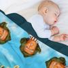 The chocolate factory Throw Blanket Hairys Cute Kid'S Blankets For Sofas Blankets