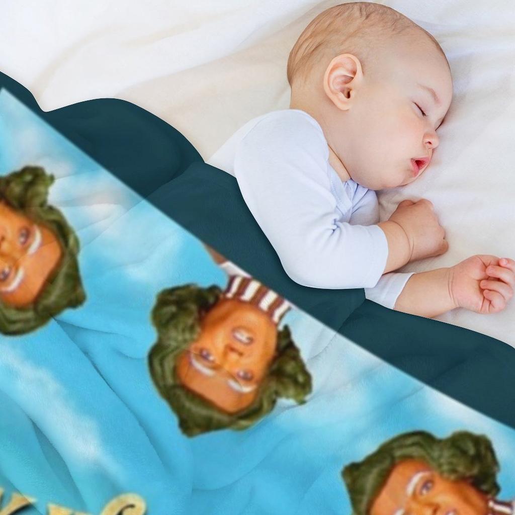 The chocolate factory Throw Blanket Hairys Cute Kid'S Blankets For Sofas Blankets