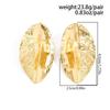 Ingemark Vintage Gold Color Pleated Leaf Stud Earrings Women Exaggerated Irregular Metal Earrings Wedding Banquet Party Jewelry