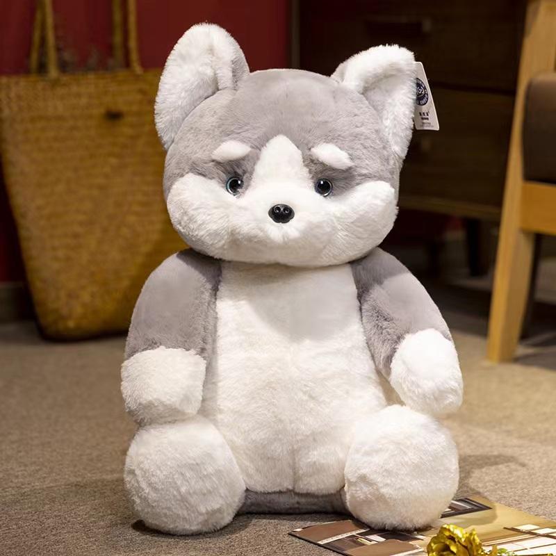 Pekné Roztomilé a Lenivé Zviera Shiba Inu Husky Mačka Panda Plyšová Hračka Vankúš Mäkký Vypchatý Domáca Dekorácia Darček pre Deti
