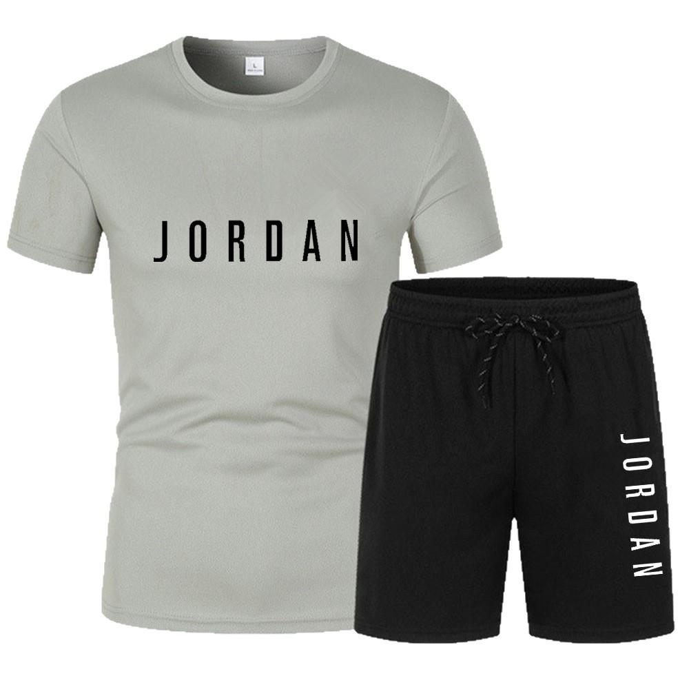 Sommer Herren Kurzarm Shorts Lässiger Anzug, Mesh Atmungsaktiver Sportanzug, Bestseller Hersteller Großhandel