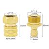 Quick Connector Aluminum Connector Brass Ball Bearings