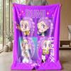 Manta de Flanela Estampada Kpop Demon Hunters Macia Quente Leve Manta para Todas as Estações para Sofá Cama Camping Decoração de Casa Presente de Feriado