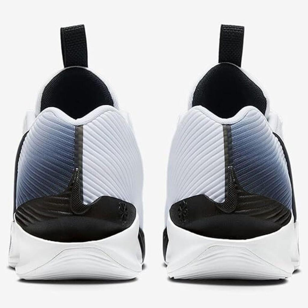 Nike Jump Academy Size G.T. EP, White/Black/Metallic Silver, HF1804-100, 23.0cm
