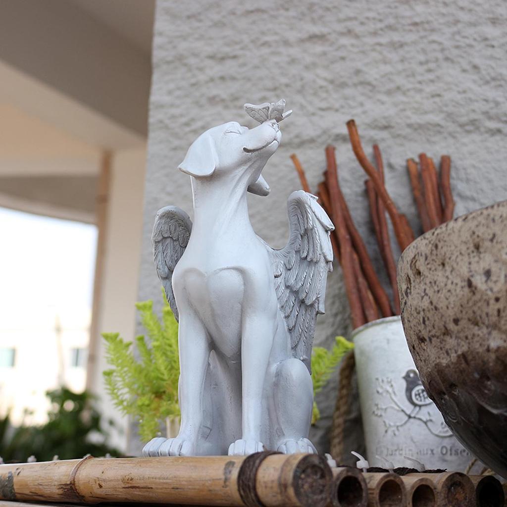 Creative Angel Dog Resin Souvenir