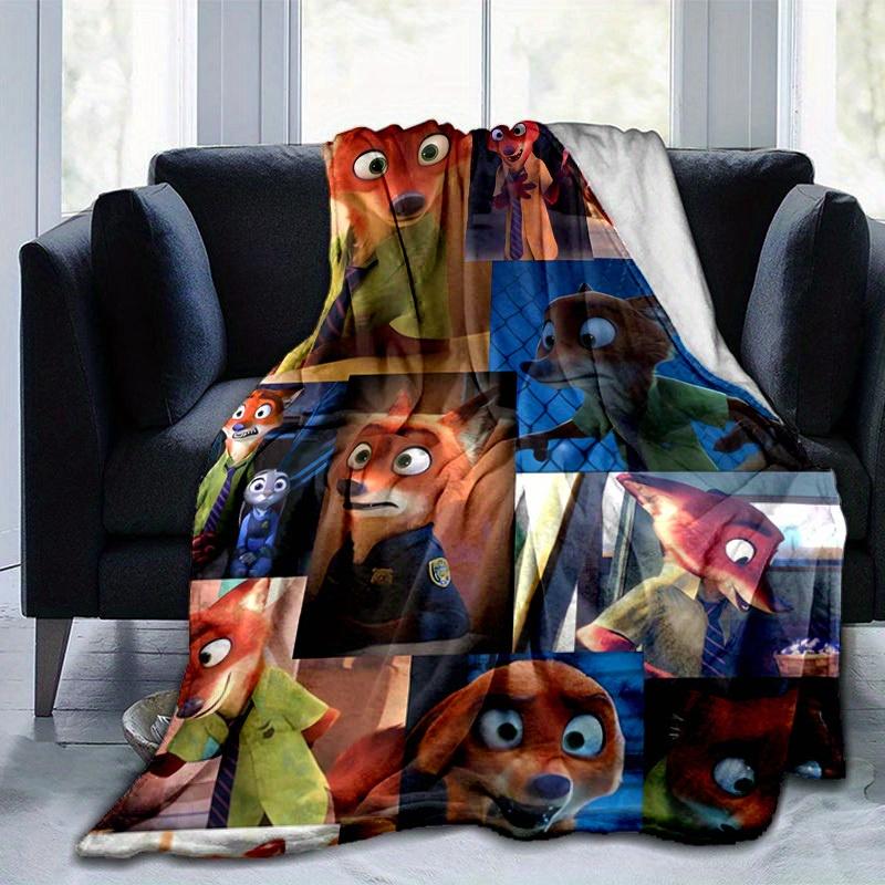 1pc, Zootopia Movie Inspired Fox Cute Animal Blanket, Perfect Gift for Fans of Disney's Zootropolis