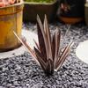Agave Garden Decorations for Outdoor Yard Stake Hand Painted Tequila Sculpture