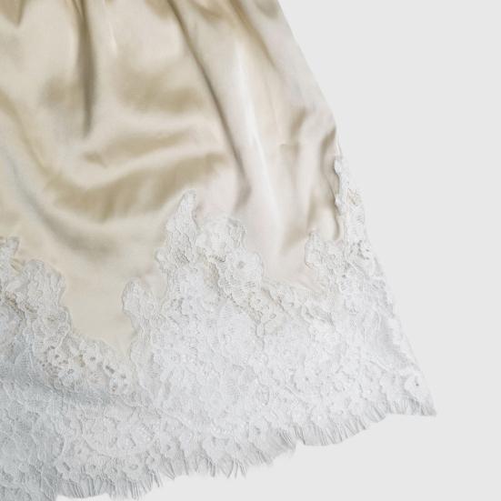 Women Satin Silky Shorts Lace Trim Patchwork Micro Shorts Low Rise Boxer Shorts Lounge Slip Pajama Bottoms