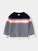 Autumn-Winter Boys' Cotton Pullover Sweater - Korean Style, Soft Knit for Small & Medium Children