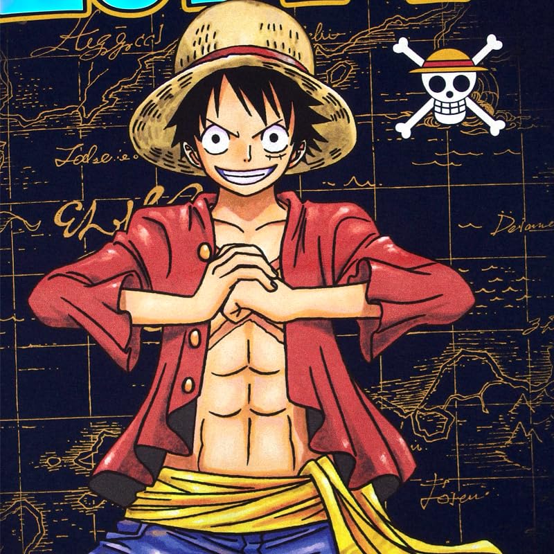 EVERSOUL ONE PIECE Short Featuring the Straw Hat and Character Anime Movie XL Size T-Shirt, Sleeve, Luffy, Chopper, Nami, Pirates, Sanji, Zoro,