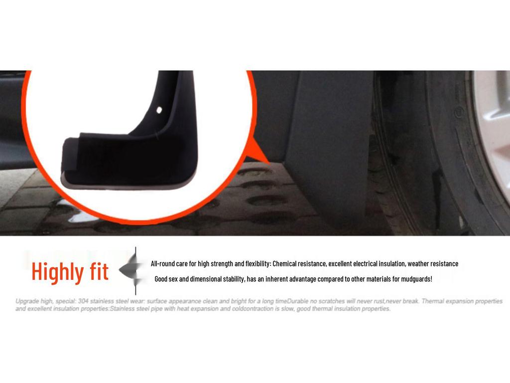 Compatible Mud Flaps for Changan CS75 Plus, CS15, CS55, CS35, EADO, Unik, Univ, Unit Cars