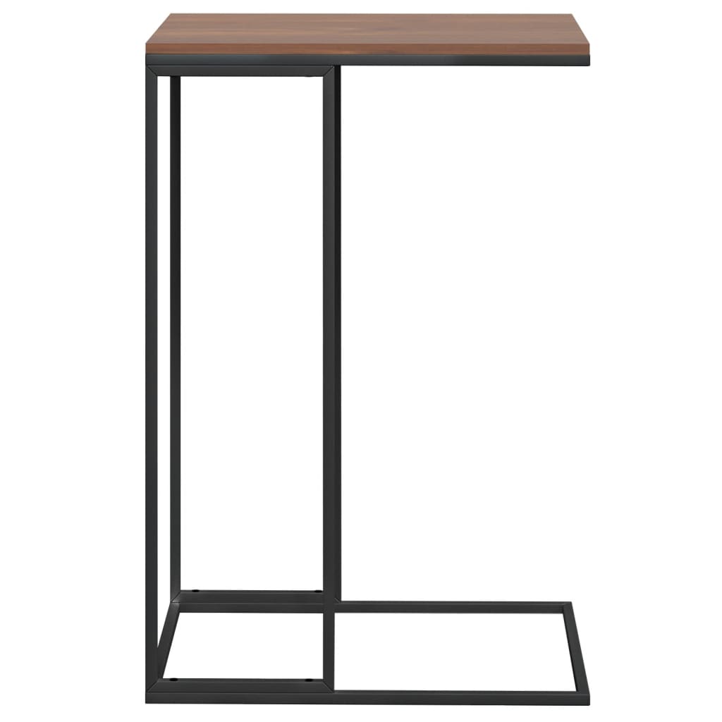 Side Table, Black, 40x30x59 Cm, Wood-based Material