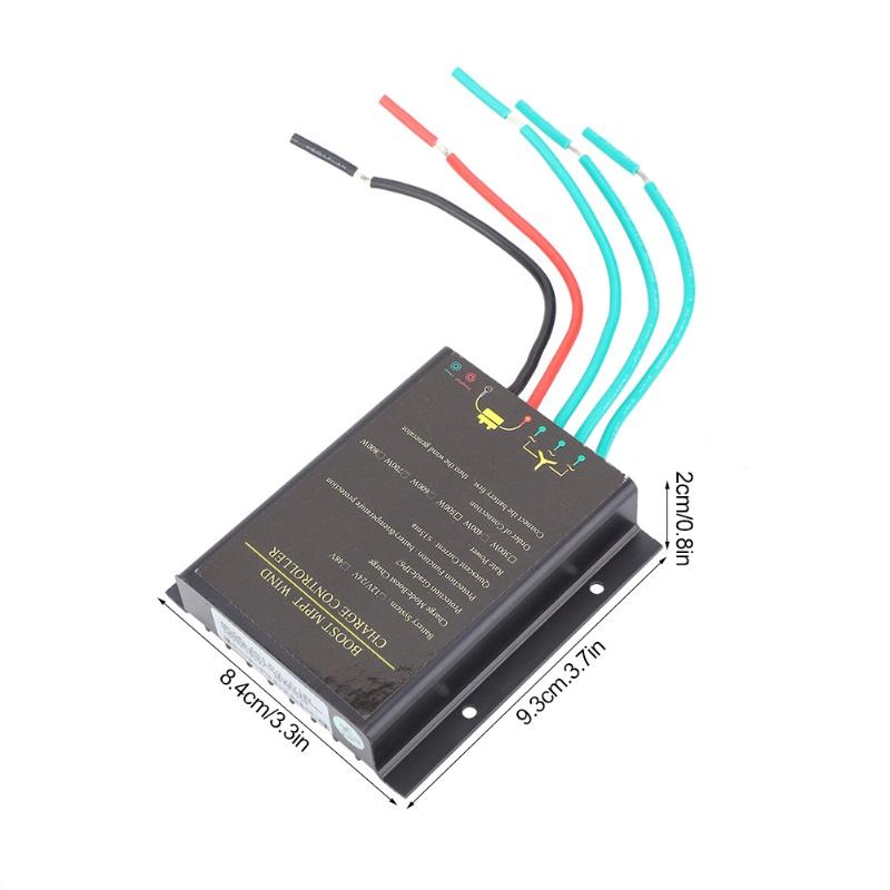 48V Wasserdichter Windturbinenregler MPPT Laderegler 800W Windkraftregler