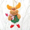 Bear Hanging Cute Soft Decorative Toy Doll Christmas Pendant Ornaments Christmas Tree Decoration
