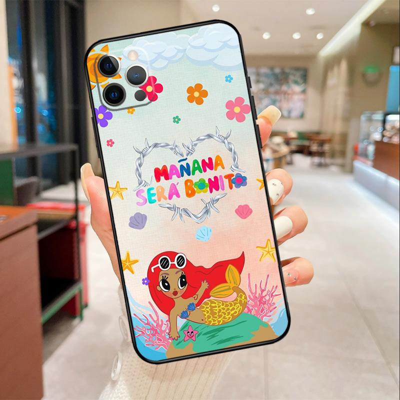 

karolg Manana Sera Bonito Phone Case For iPhone 17 Air 16 15 13 11 12 14 Pro Max mini 15 16 Plus 16e Protective Cover iPhone 13 mini