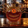 Monsters Whiskey Bottle Decanter for Men Dad Funny Statue Whiskey Decanter 300ml Empty Wine Decanter Home Bar Decoration Gift for Whiskey Lovers