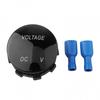 Digital Voltmeter Meter Waterproof for DC 12V 24V Vehicles and Equipment