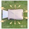 OEING Large Portable Rainproof Camping Tent with Moisture-proof Mat