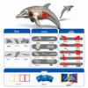 DIY 3D Dinosaur Skeleton Model: Tyrannosaurus & Triceratops