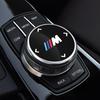 Car Multimedia Button Cover Trim Knob Sticker For M Power M3 M4 M5 G42 G30 G20 E39 E36 E87 E53 F44 F34 G23 G15 G16 X3 X4 X5