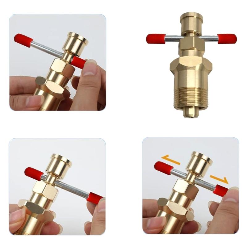 Removers Puller Tool Removal Tool Solid Brass Copper Pipe Fitting Compression Fittings Thread Tool Puller Accessories